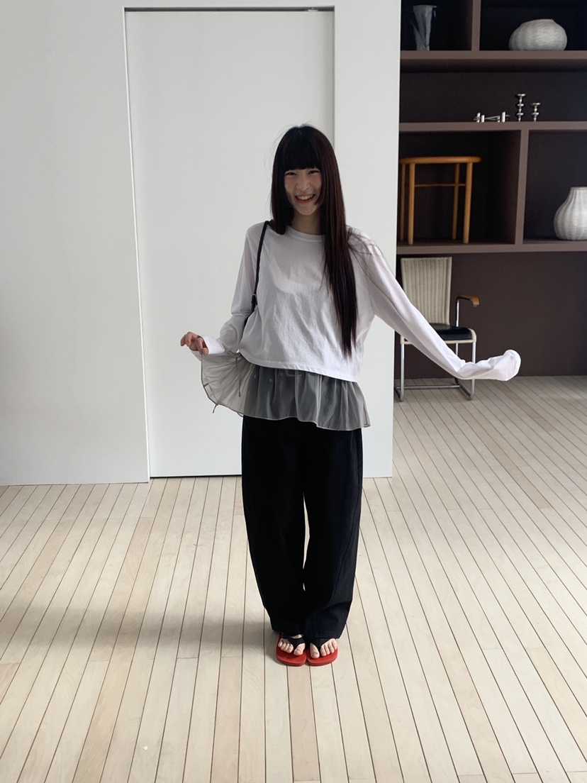 LOGARDEN韓國代購女士新品人氣推薦熱賣休閑26春夏長袖T恤LO GARDEN長袖T恤