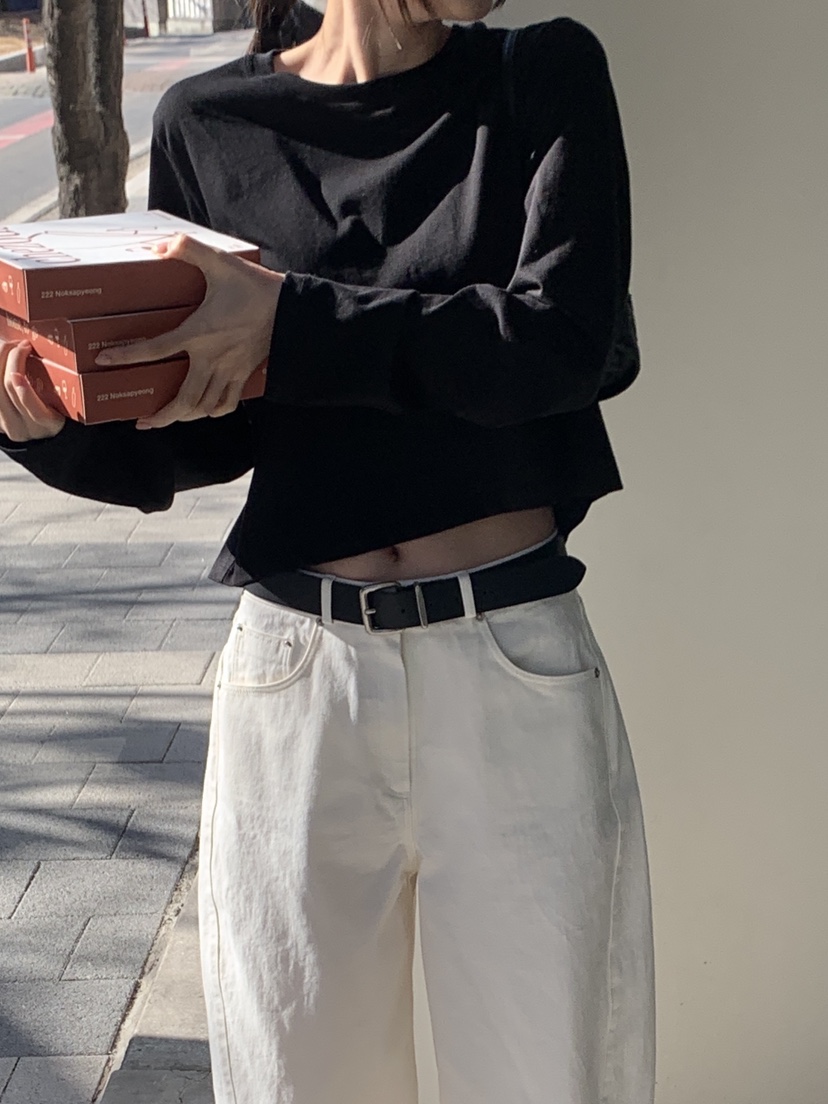 LOGARDEN韓國代購女士新品人氣推薦熱賣休閑26春夏長袖T恤LO GARDEN長袖T恤圖色3