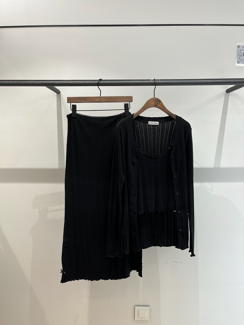 LOVE PULL韓國代購女裝新品熱賣休閑人氣時尚套裝三件套LOVE PULL套裝圖色3