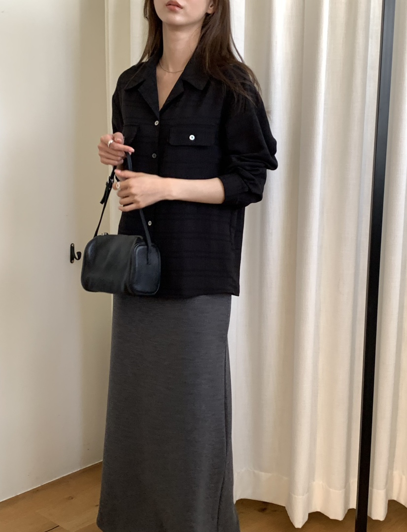 NOTICE韓國直郵女裝新品人氣休閑時尚推薦職業襯衫蕾絲衫NOTICE襯衫/蕾絲衫