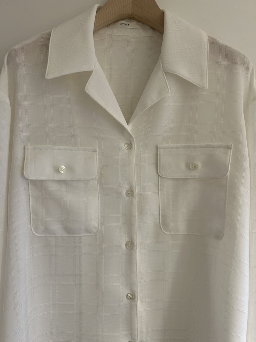 NOTICE韓國直郵女裝新品人氣休閑時尚推薦職業襯衫蕾絲衫NOTICE襯衫/蕾絲衫