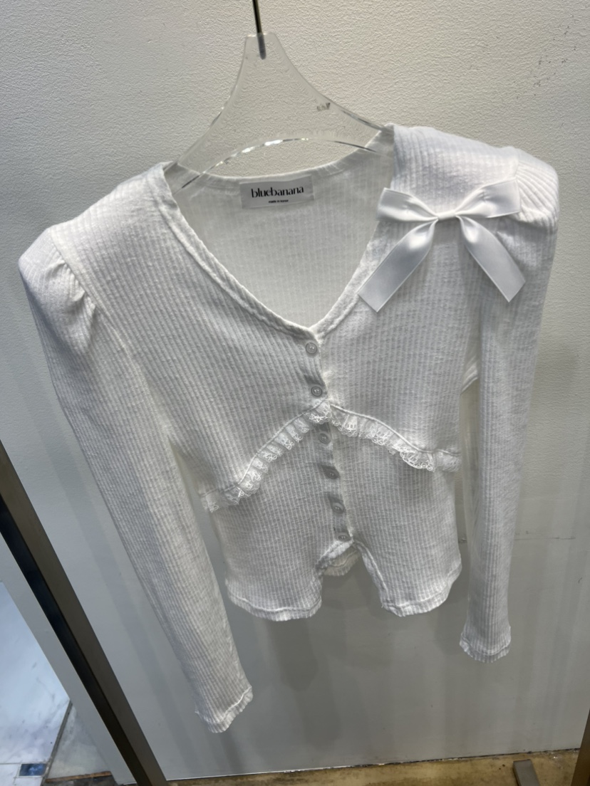 BLUE BANANA韓國代購女裝新款熱賣休閑時尚推薦人氣長袖T恤BLUE BANANA長袖T恤圖色2