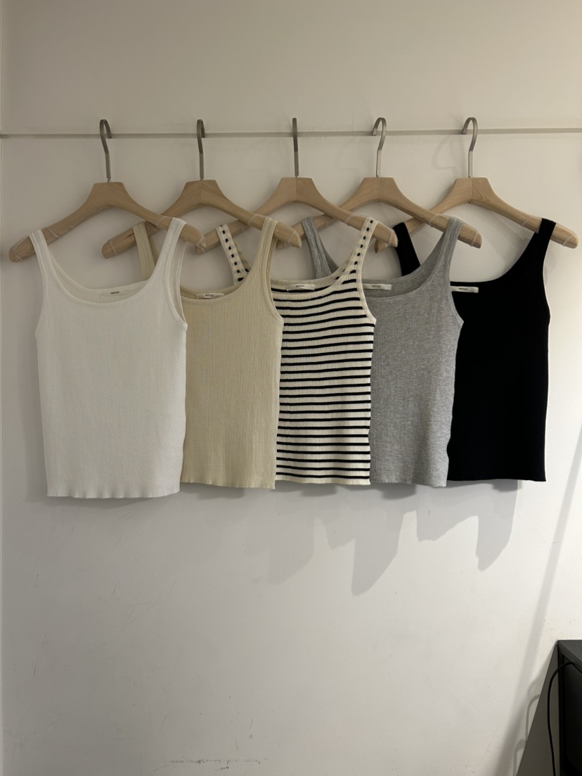 NOTICE東大門實拍女士新款休閑熱賣真品時尚人氣吊帶背心NOTICE吊帶/背心