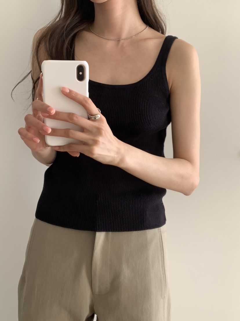 NOTICE東大門實拍女士新款休閑熱賣真品時尚人氣吊帶背心NOTICE吊帶/背心