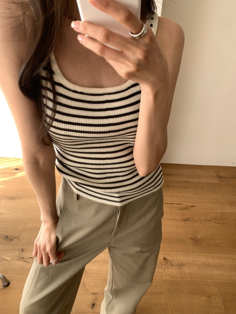 NOTICE東大門實拍女士新款休閑熱賣真品時尚人氣吊帶背心NOTICE吊帶/背心