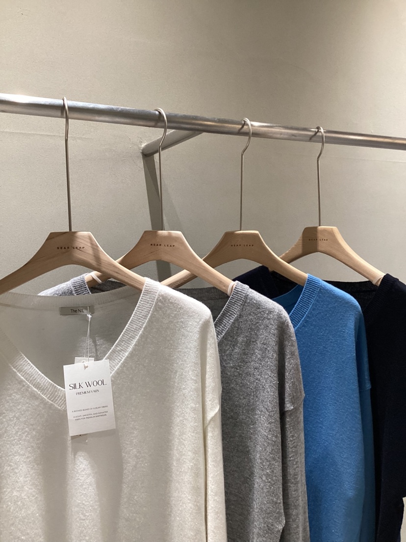 NEAR LEAP-P東大門直郵女裝新款真品職業熱賣針織衫絲綢NEAR LEAP/The N:L針織衫