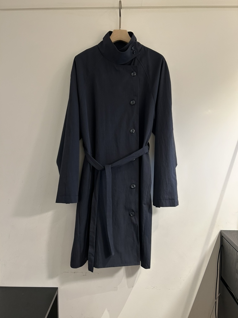 NOTICE東大門代購女士新品人氣熱賣推薦休閑長款風衣含腰帶NOTICE長款風衣