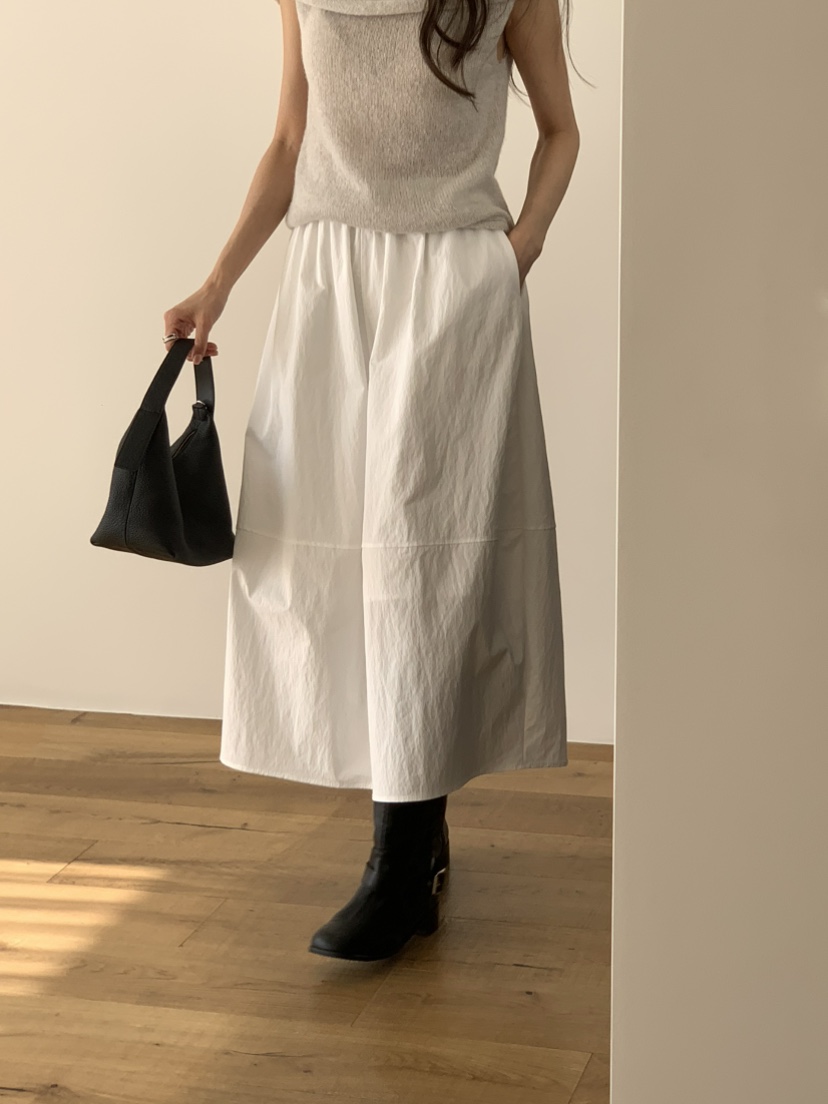 NOTICE東大門直郵女裝新款26春夏時尚真品休閑長裙南瓜裙NOTICE長裙