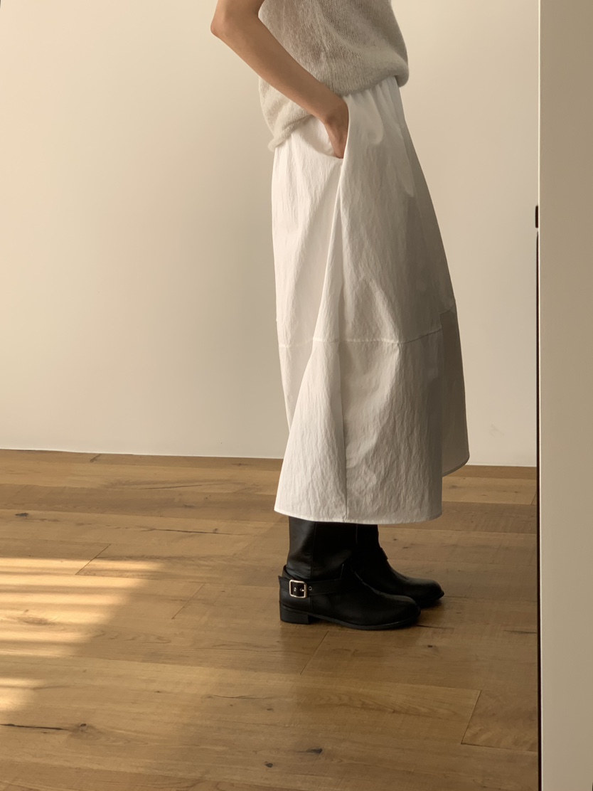 NOTICE東大門直郵女裝新款26春夏時尚真品休閑長裙南瓜裙NOTICE長裙