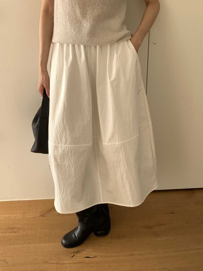 NOTICE東大門直郵女裝新款26春夏時尚真品休閑長裙南瓜裙NOTICE長裙