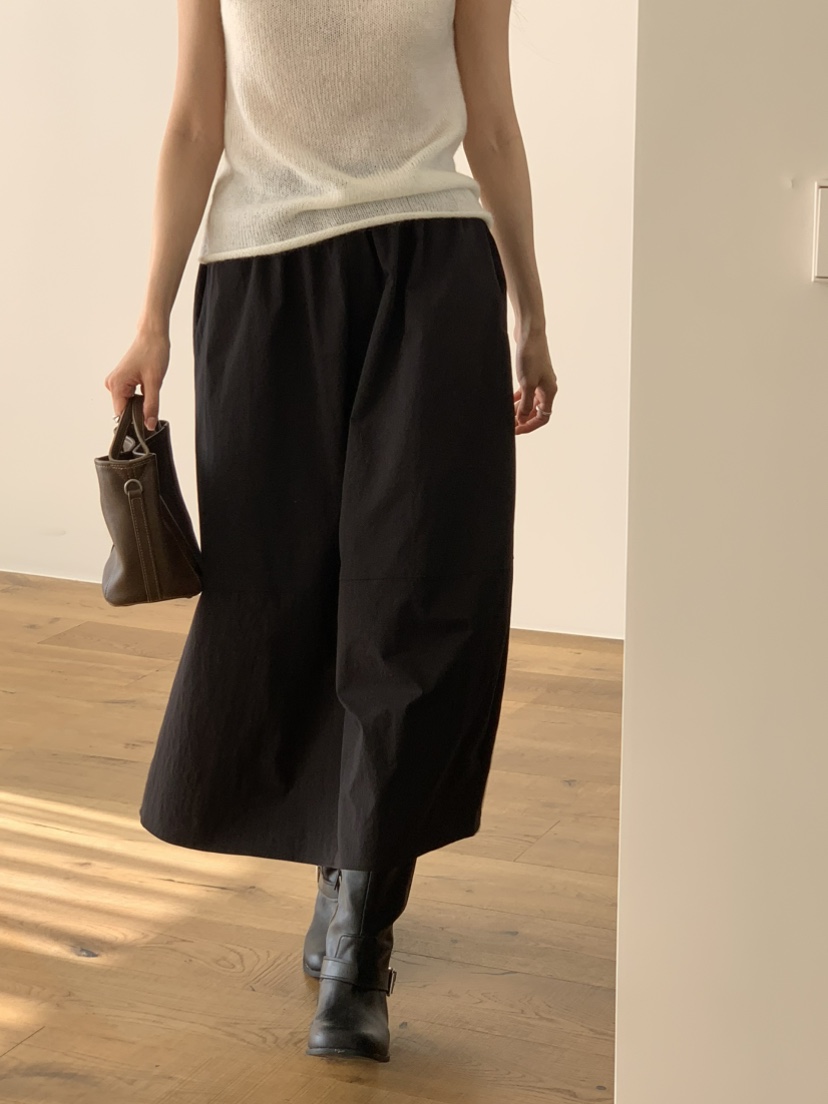 NOTICE東大門直郵女裝新款26春夏時尚真品休閑長裙南瓜裙NOTICE長裙