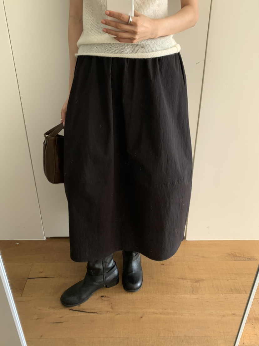 NOTICE東大門直郵女裝新款26春夏時尚真品休閑長裙南瓜裙NOTICE長裙