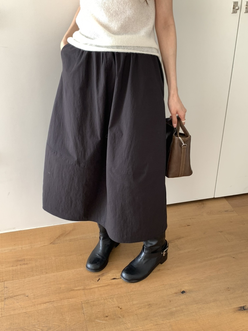 NOTICE東大門直郵女裝新款26春夏時尚真品休閑長裙南瓜裙NOTICE長裙