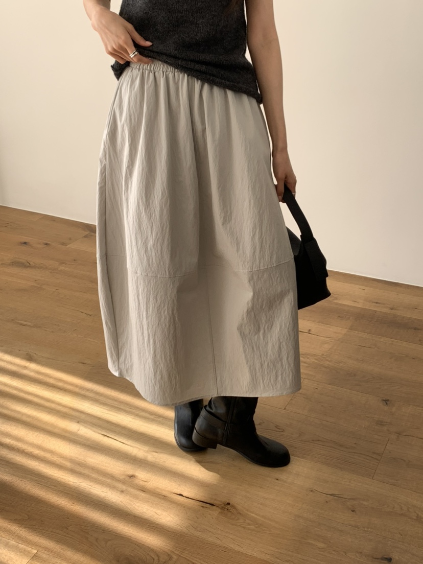 NOTICE東大門直郵女裝新款26春夏時尚真品休閑長裙南瓜裙NOTICE長裙