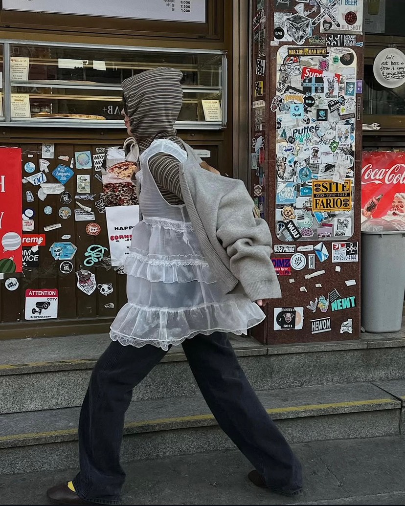 LOVE PULL韓國直郵女士新款真品職業推薦休閑牛仔褲復古LOVE PULL牛仔褲