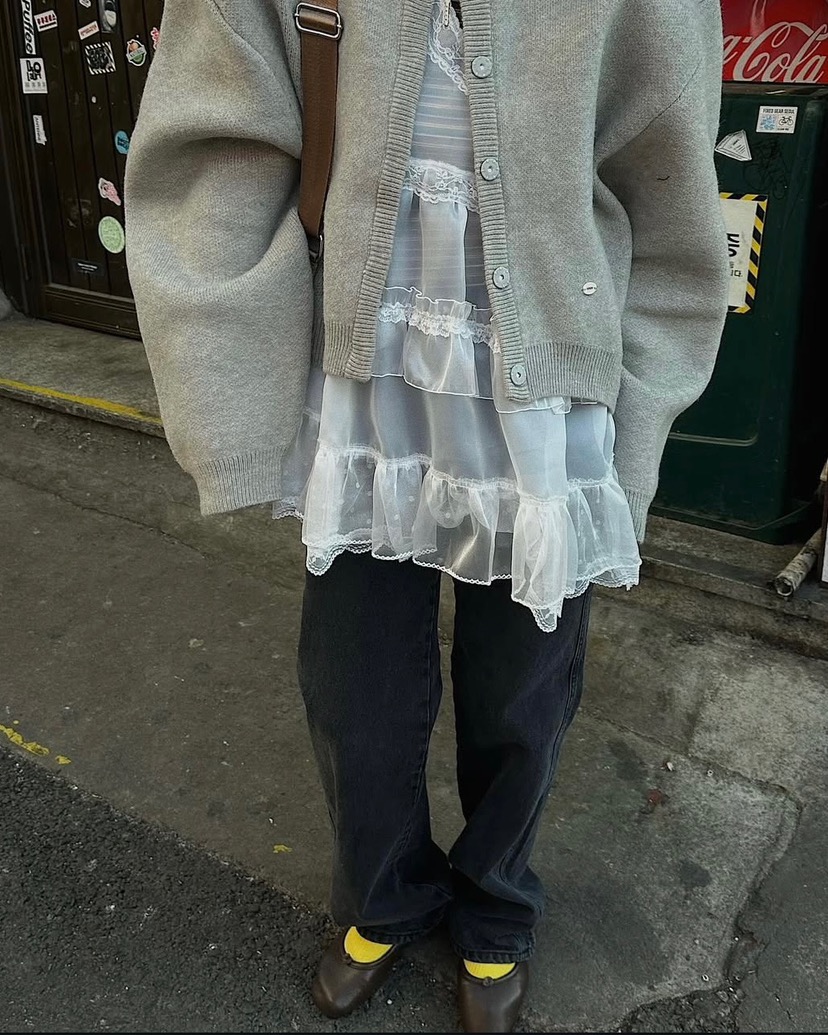 LOVE PULL韓國直郵女士新款真品職業推薦休閑牛仔褲復古LOVE PULL牛仔褲