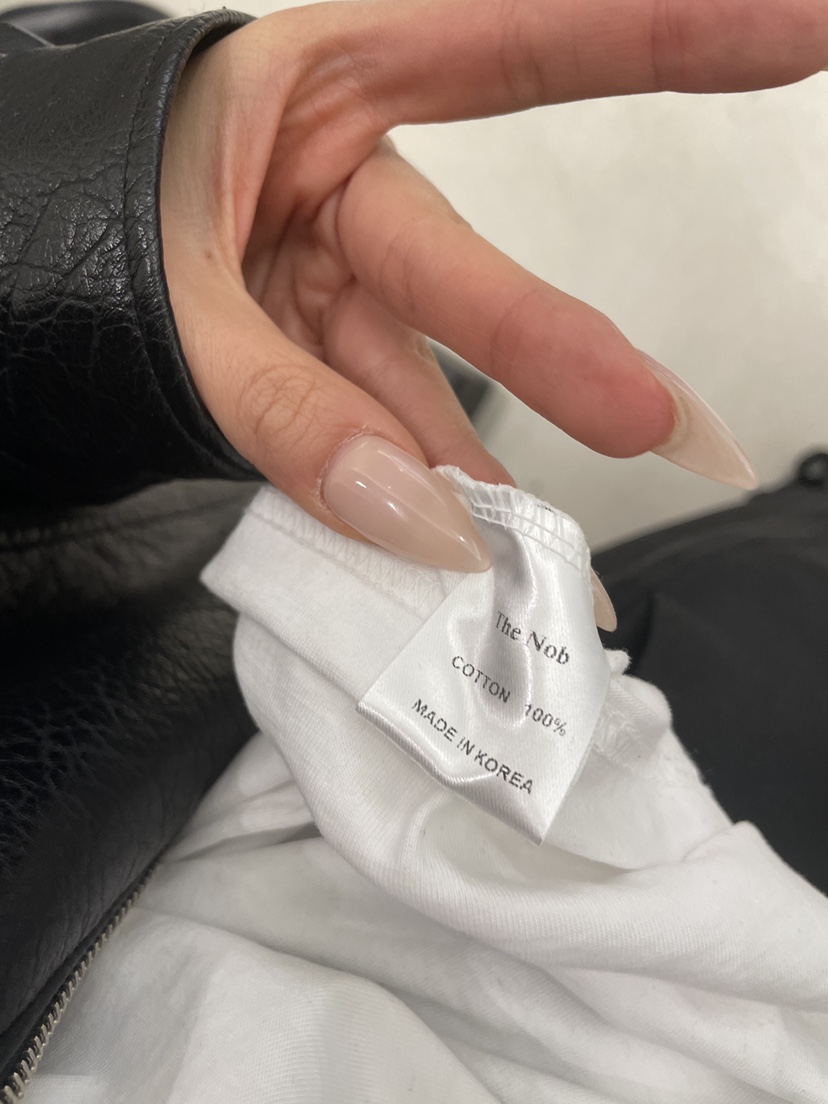 NOB韓國代購女裝新款休閑推薦時尚26春夏人氣熱賣真品T恤NOBT恤