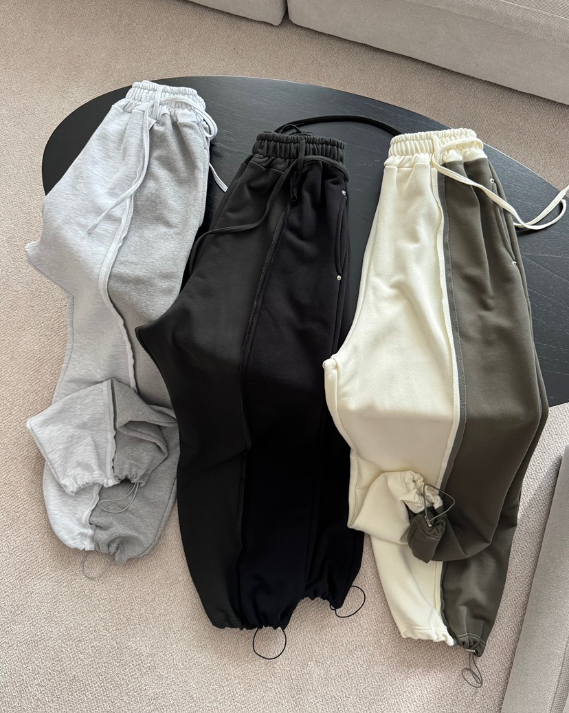 LOVE PULL東大門直郵女裝新款職業26春夏推薦休閑褲含腰繩LOVE PULL休閑褲