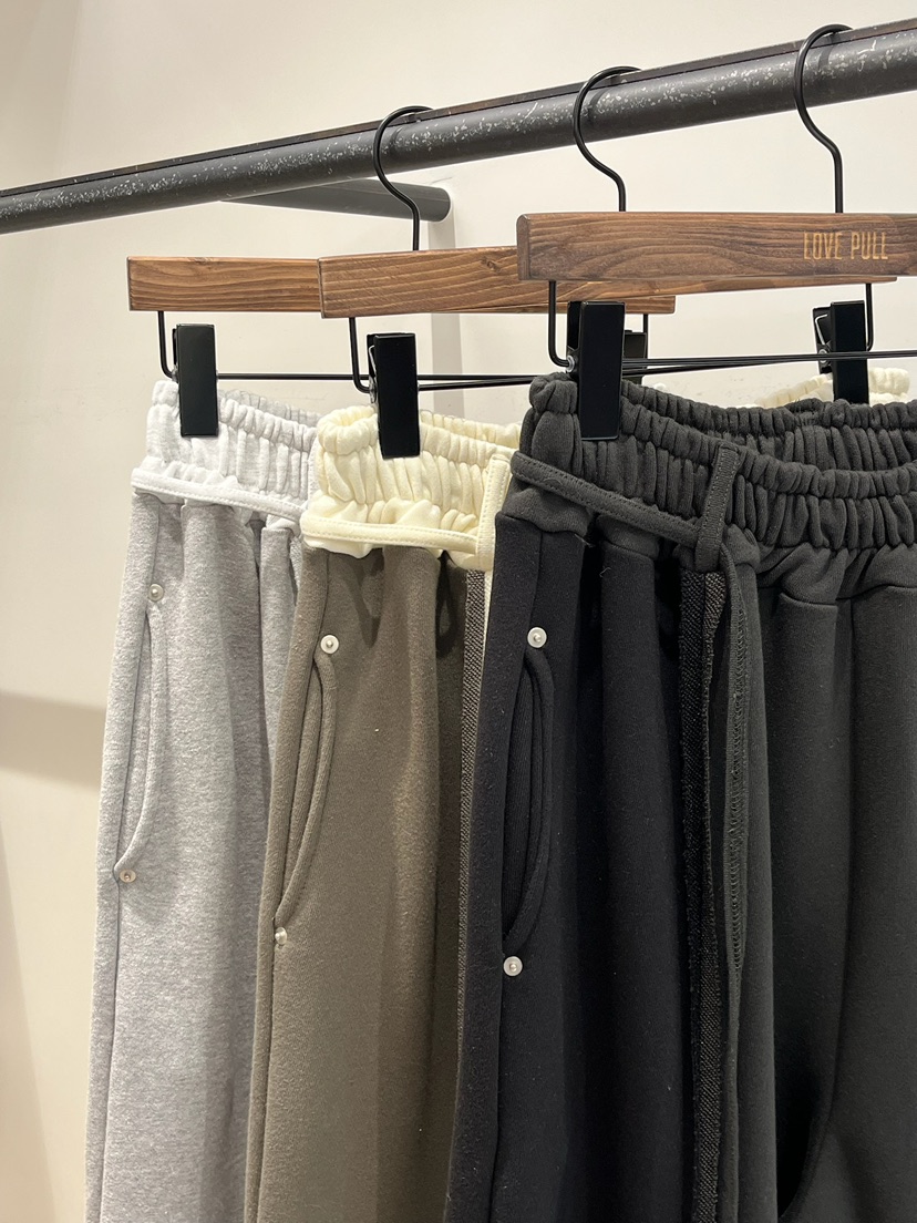 LOVE PULL東大門直郵女裝新款職業26春夏推薦休閑褲含腰繩LOVE PULL休閑褲