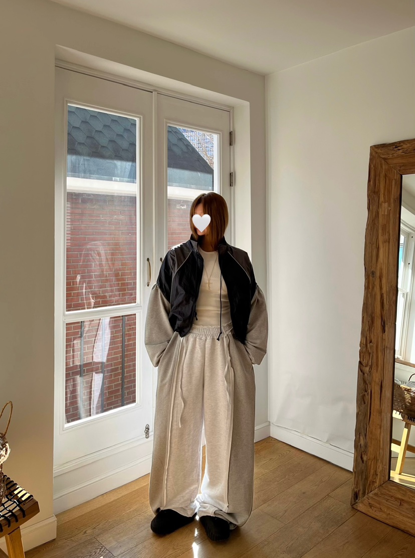 LOVE PULL東大門直郵女裝新款職業26春夏推薦休閑褲含腰繩LOVE PULL休閑褲