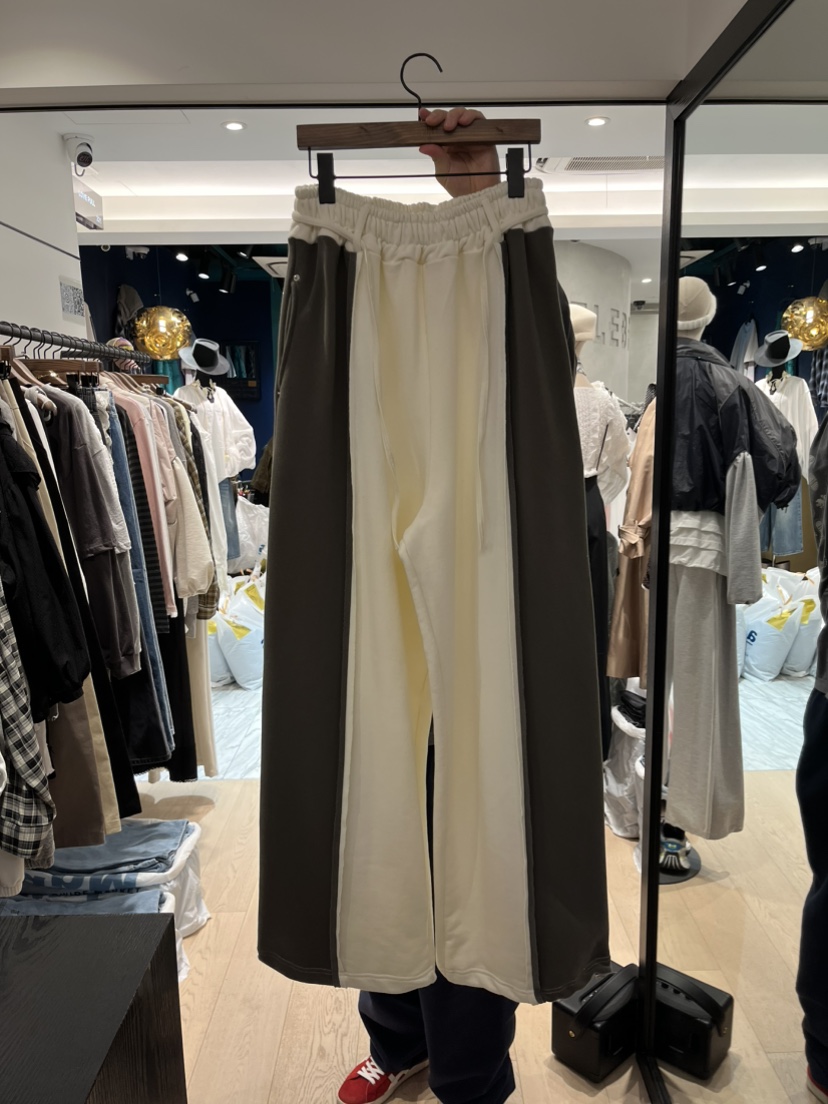 LOVE PULL東大門直郵女裝新款職業26春夏推薦休閑褲含腰繩LOVE PULL休閑褲圖色1