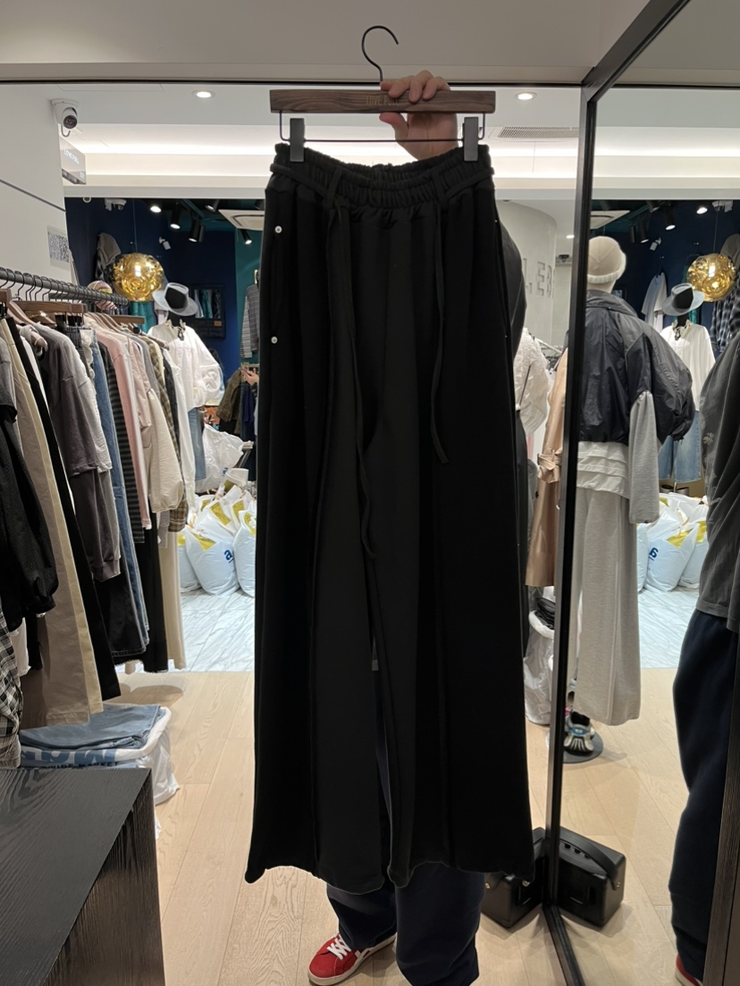 LOVE PULL東大門直郵女裝新款職業26春夏推薦休閑褲含腰繩LOVE PULL休閑褲圖色2