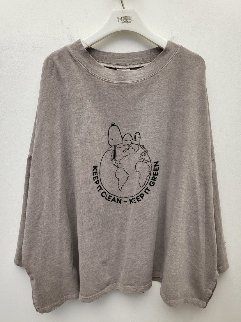 ZACCU東大門代購女士新款人氣真品時尚26春夏長袖T恤史努比ZACCU長袖T恤