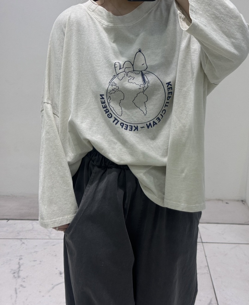 ZACCU東大門代購女士新款人氣真品時尚26春夏長袖T恤史努比ZACCU長袖T恤