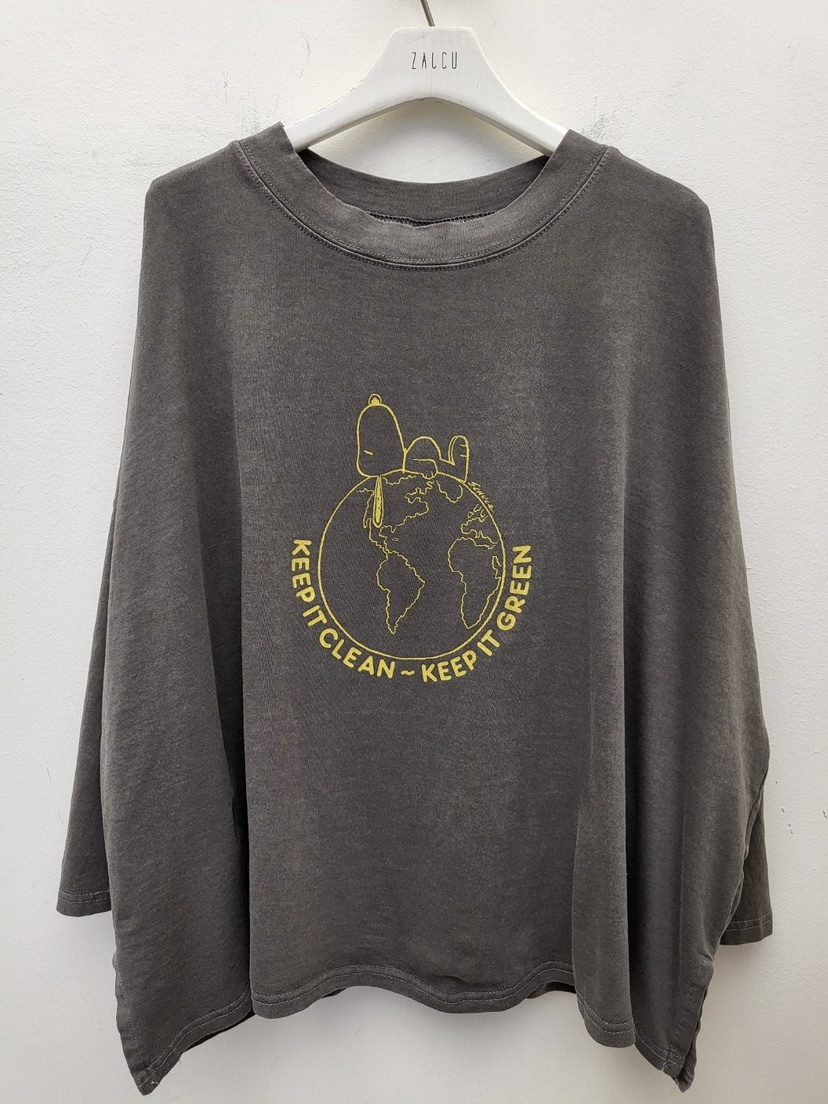 ZACCU東大門代購女士新款人氣真品時尚26春夏長袖T恤史努比ZACCU長袖T恤圖色3