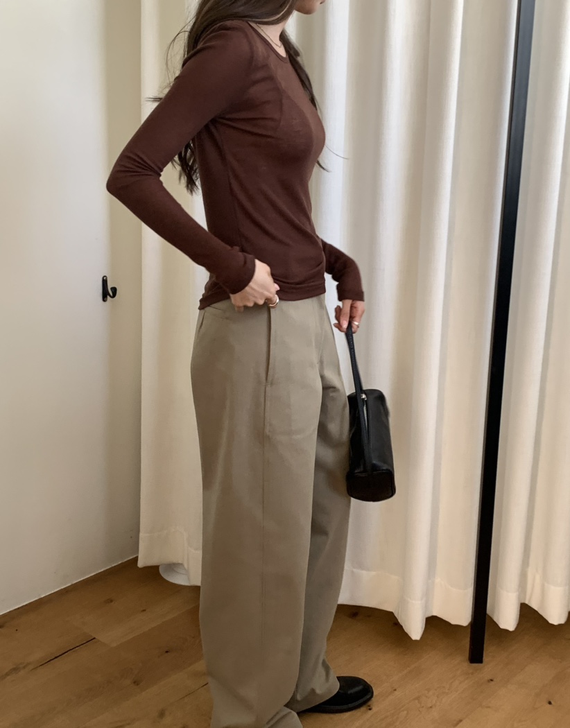 NOTICE韓國直郵女裝新款休閑人氣26春夏推薦時尚熱賣長袖T恤NOTICE長袖T恤