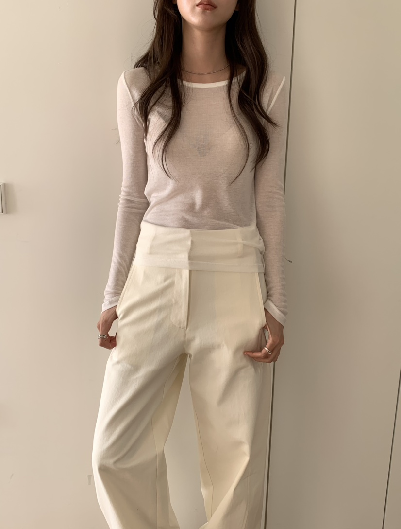 NOTICE韓國直郵女裝新款休閑人氣26春夏推薦時尚熱賣長袖T恤NOTICE長袖T恤