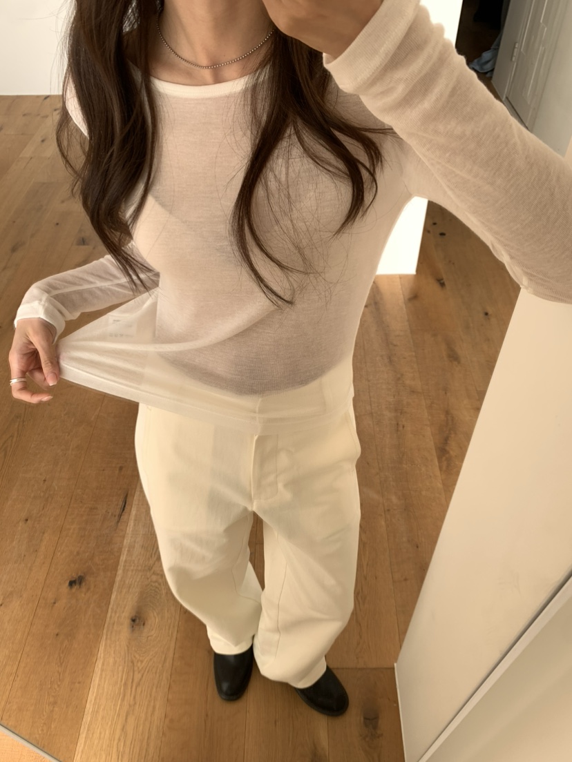 NOTICE韓國直郵女裝新款休閑人氣26春夏推薦時尚熱賣長袖T恤NOTICE長袖T恤