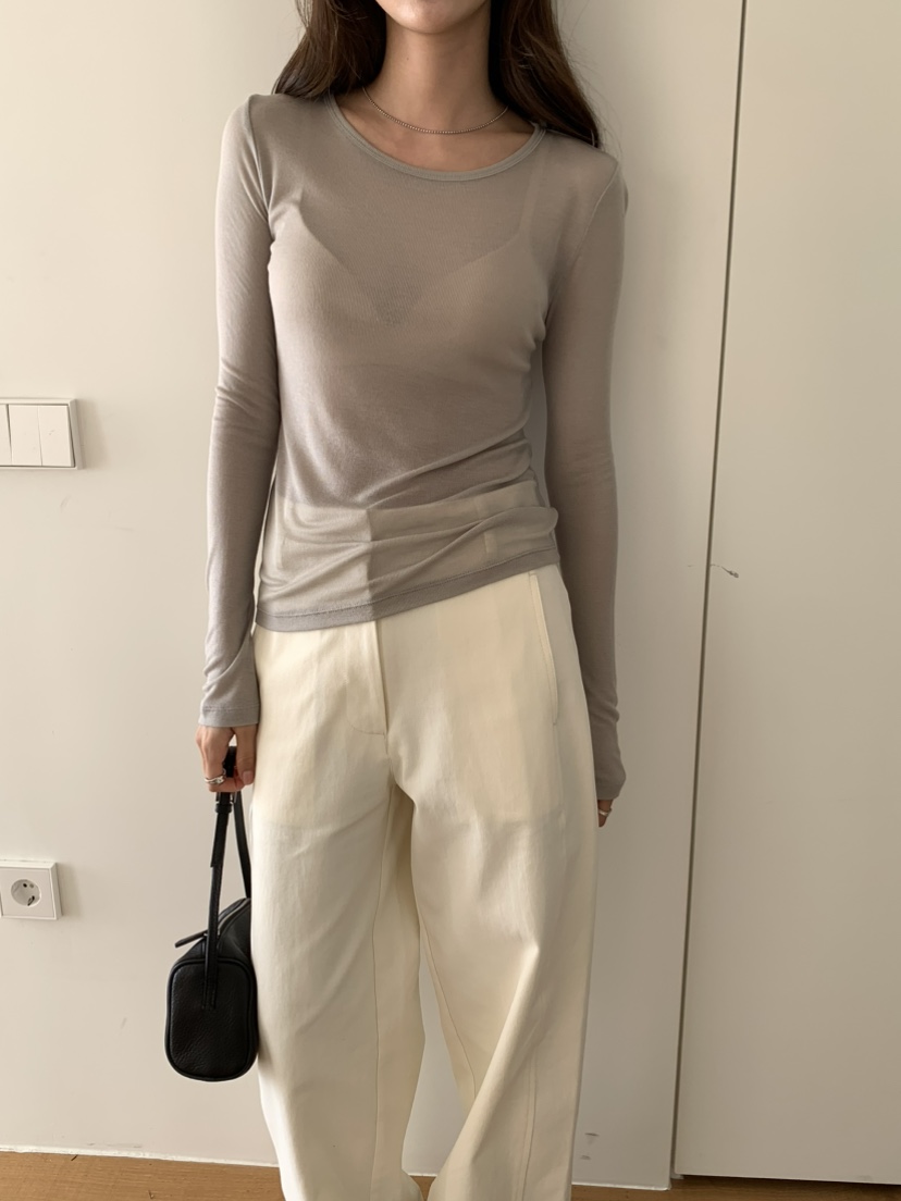 NOTICE韓國直郵女裝新款休閑人氣26春夏推薦時尚熱賣長袖T恤NOTICE長袖T恤