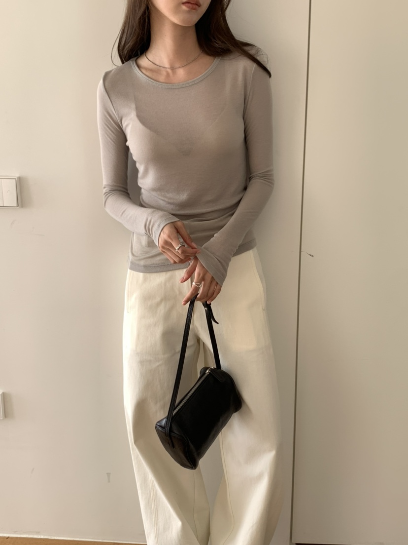 NOTICE韓國直郵女裝新款休閑人氣26春夏推薦時尚熱賣長袖T恤NOTICE長袖T恤