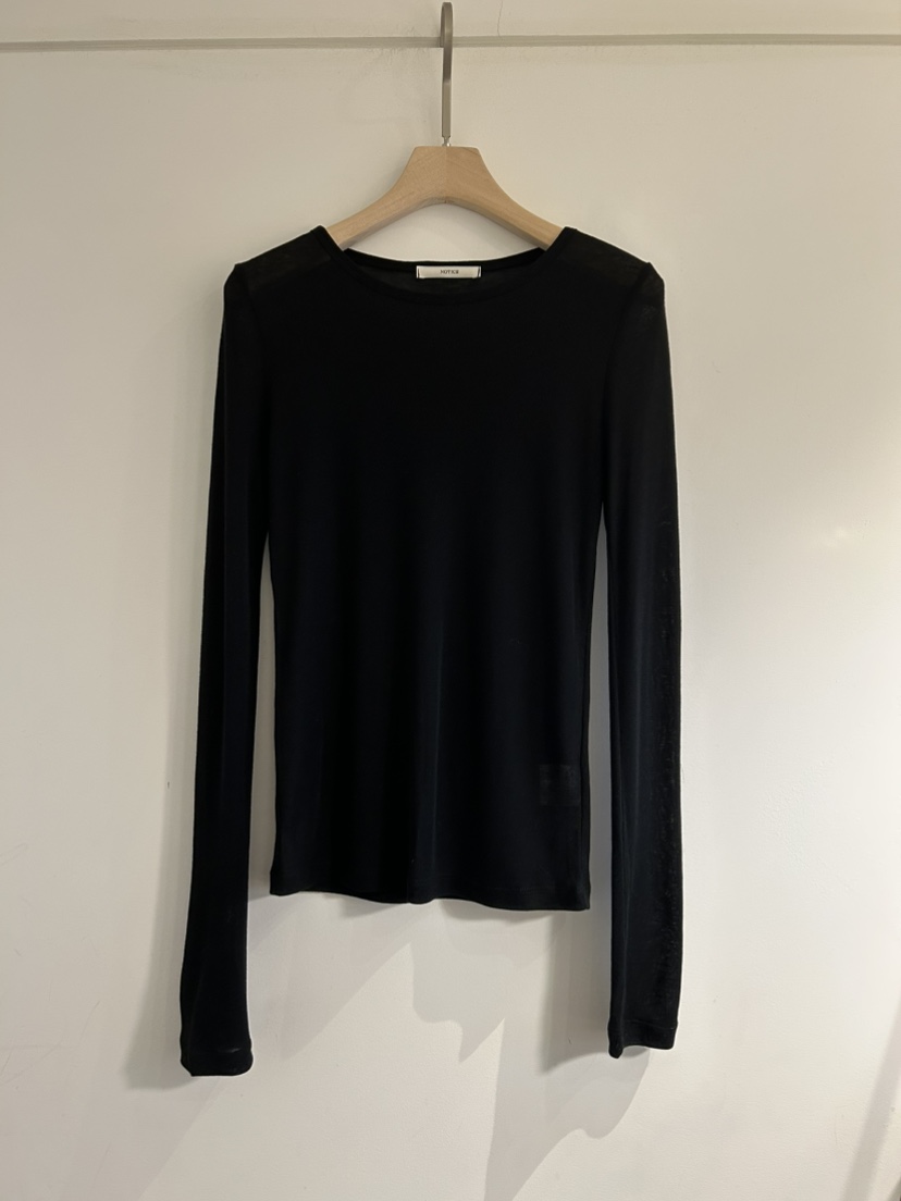 NOTICE韓國直郵女裝新款休閑人氣26春夏推薦時尚熱賣長袖T恤NOTICE長袖T恤圖色2