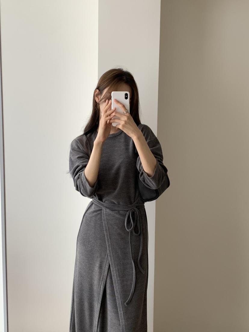 NOTICE韓國直郵女士新款人氣時尚真品熱賣連衣裙裹身裙長款NOTICE連衣裙