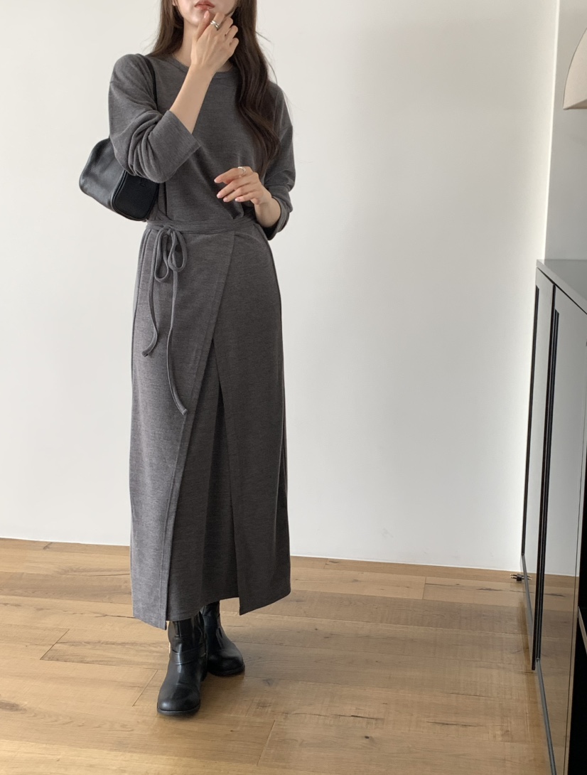 NOTICE韓國直郵女士新款人氣時尚真品熱賣連衣裙裹身裙長款NOTICE連衣裙