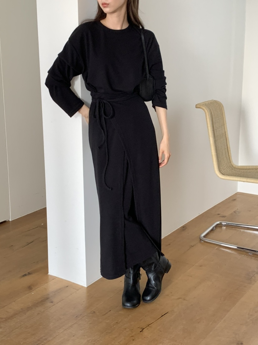 NOTICE韓國直郵女士新款人氣時尚真品熱賣連衣裙裹身裙長款NOTICE連衣裙