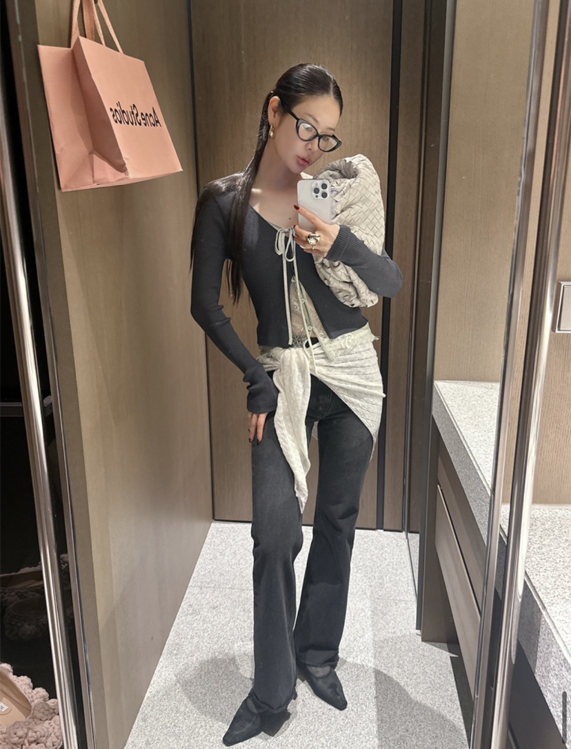 MURMUR東大門實拍女裝新款休閑推薦熱賣真品時尚26春夏針織衫MURMUR針織衫