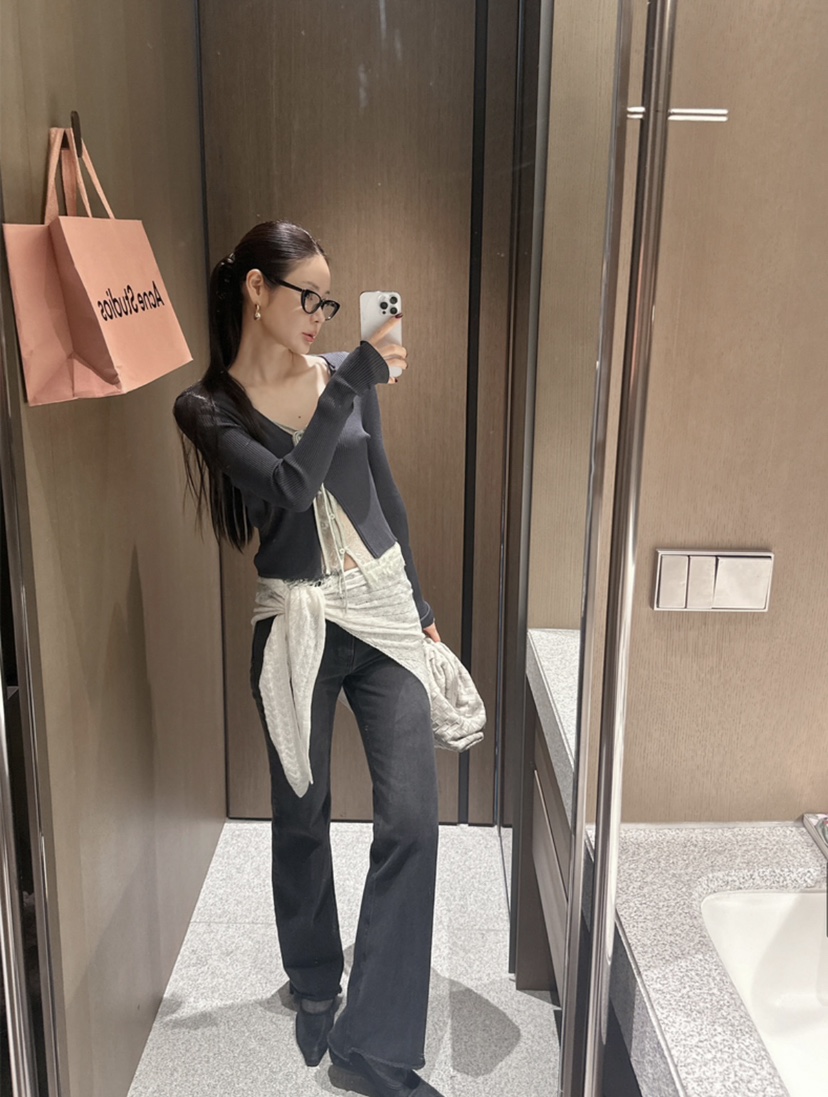 MURMUR東大門實拍女裝新款休閑推薦熱賣真品時尚26春夏針織衫MURMUR針織衫