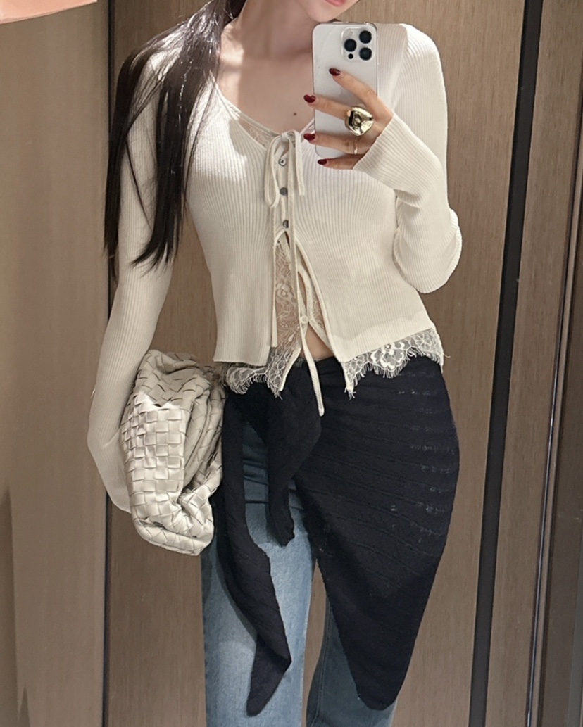 MURMUR東大門實拍女裝新款休閑推薦熱賣真品時尚26春夏針織衫MURMUR針織衫