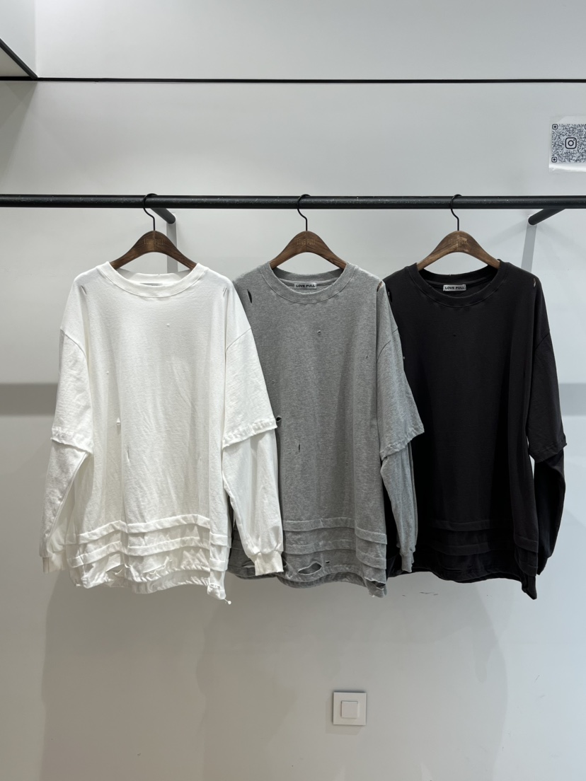 LOVE PULL東大門直郵女裝新品熱賣真品人氣職業推薦長袖T恤LOVE PULL長袖T恤