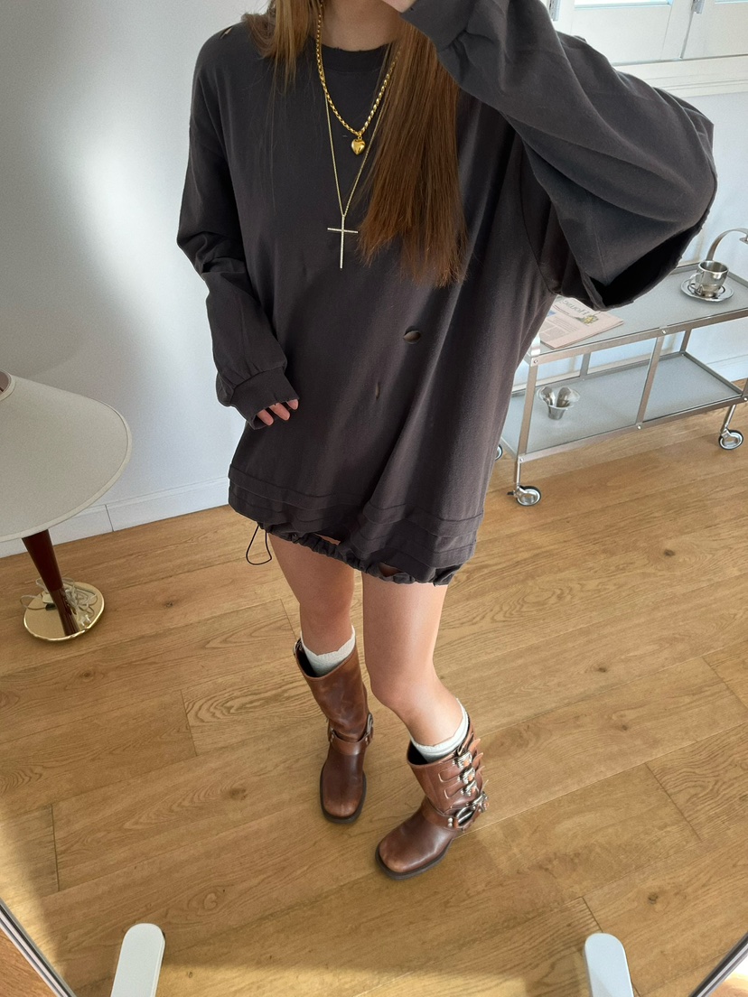 LOVE PULL東大門直郵女裝新品熱賣真品人氣職業推薦長袖T恤LOVE PULL長袖T恤