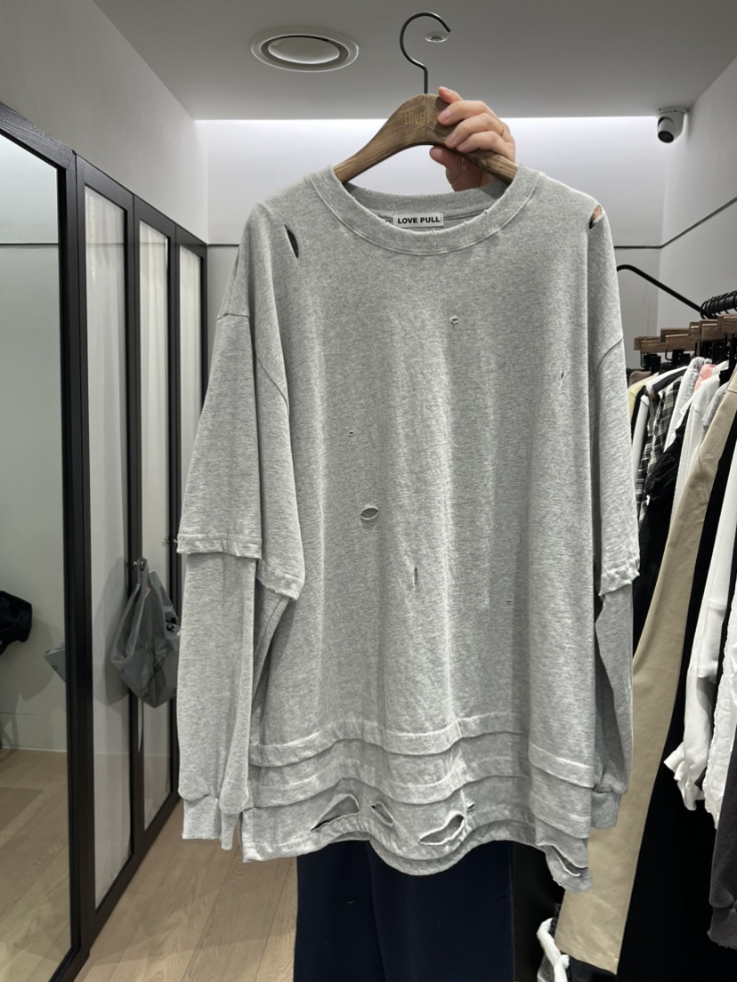 LOVE PULL東大門直郵女裝新品熱賣真品人氣職業推薦長袖T恤LOVE PULL長袖T恤圖色3