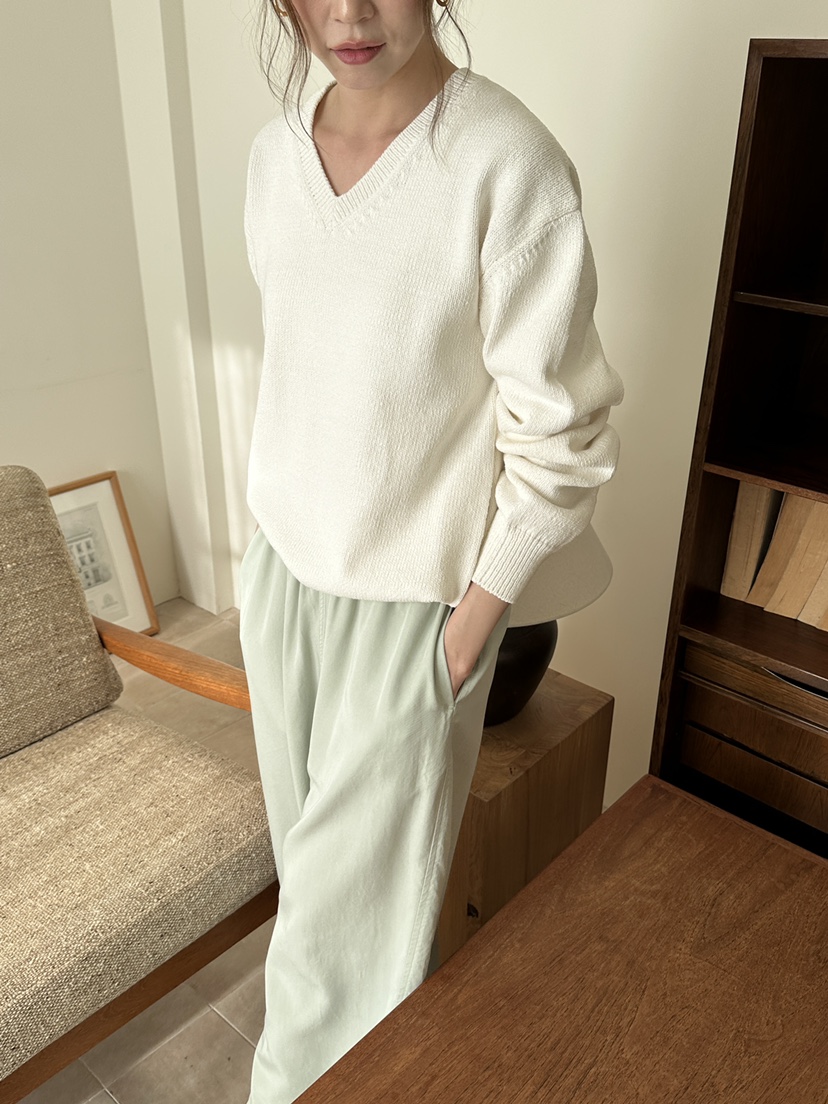 JEONG GAM STUDIOS東大門代購女裝新款推薦休閑針織衫棉布JEONG GAM STUDIOS針織衫