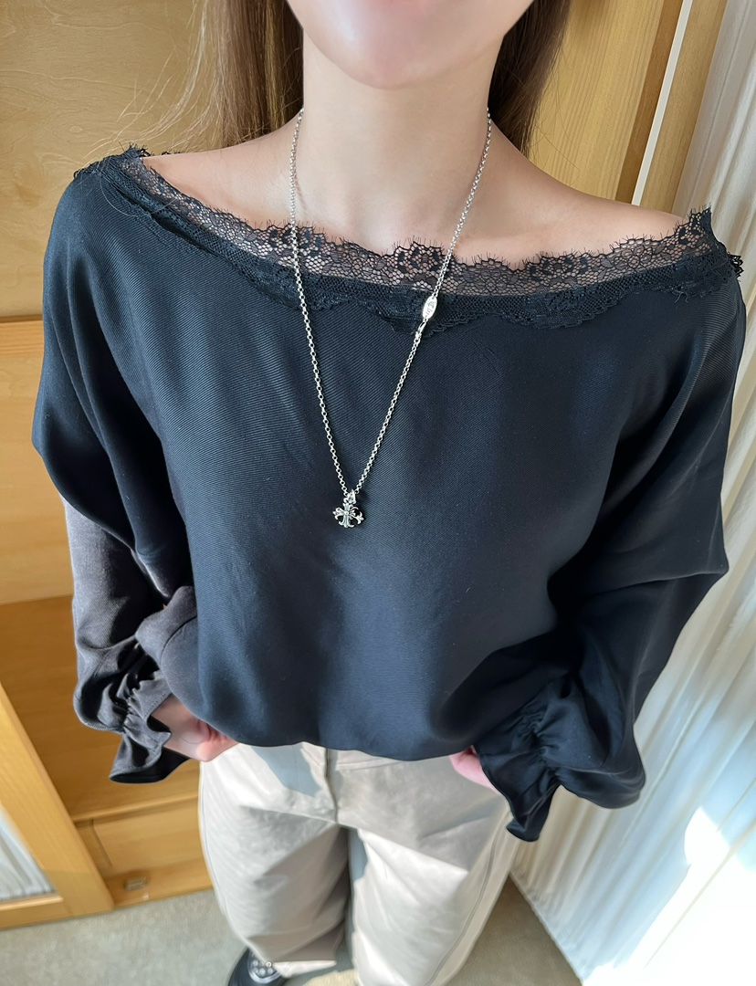 LOVE PULL東大門直郵女士新款真品推薦人氣休閑襯衫蕾絲衫LOVE PULL襯衫/蕾絲衫