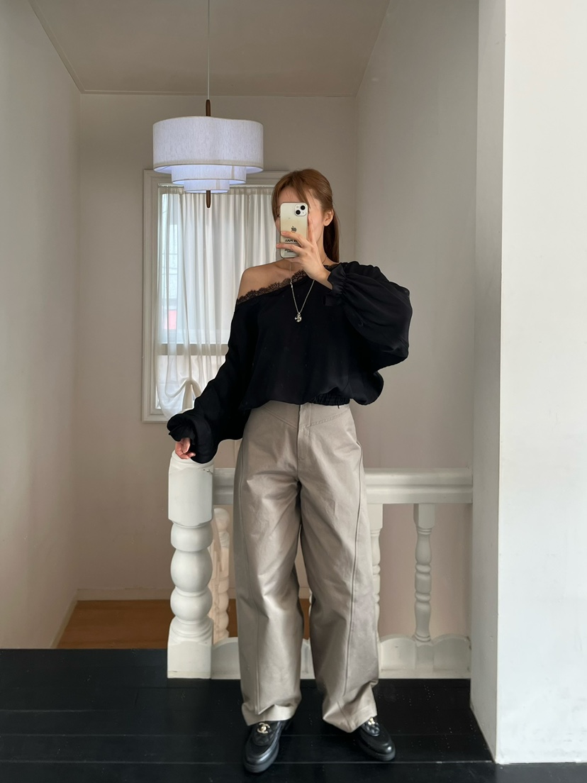 LOVE PULL東大門直郵女士新款真品推薦人氣休閑襯衫蕾絲衫LOVE PULL襯衫/蕾絲衫