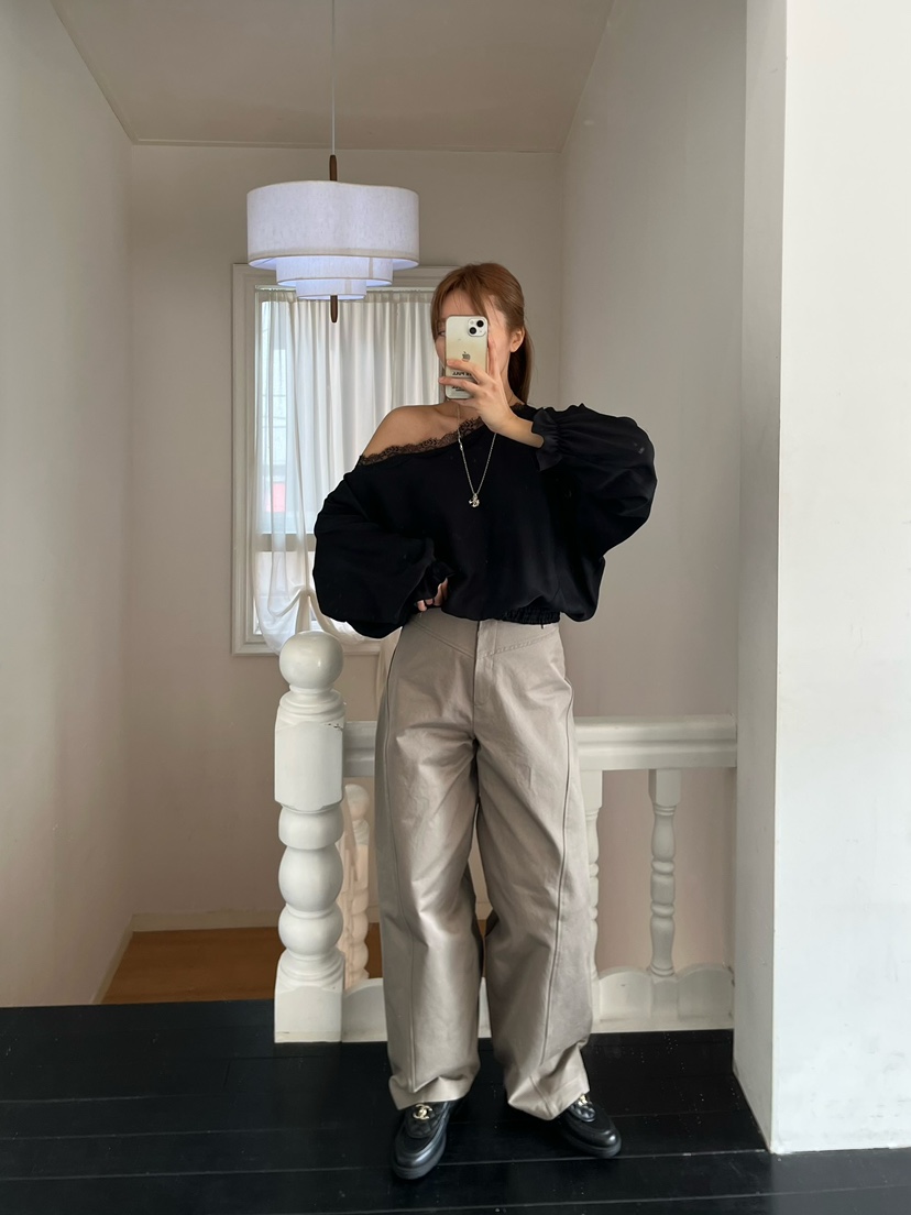 LOVE PULL東大門直郵女士新款真品推薦人氣休閑襯衫蕾絲衫LOVE PULL襯衫/蕾絲衫