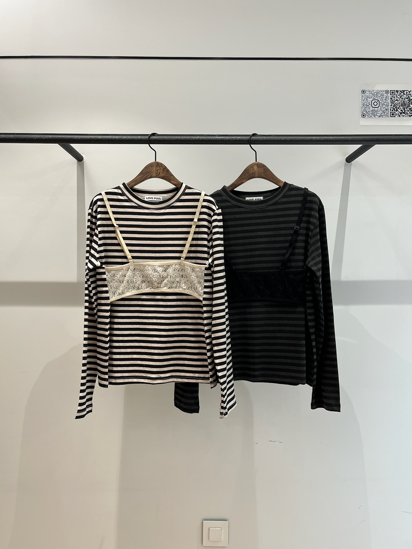 LOVE PULL韓國代購女士新品推薦時尚人氣熱賣休閑長袖T恤LOVE PULL長袖T恤