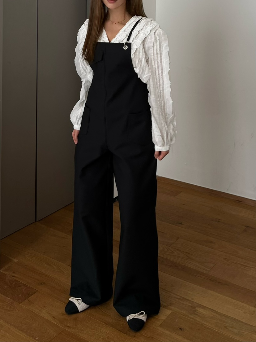 LOVE PULL韓國直郵女裝新款人氣26春夏休閑背帶褲不含內搭LOVE PULL背帶褲